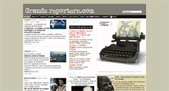 Desktop Screenshot of grands-reporters.com