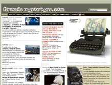 Tablet Screenshot of grands-reporters.com